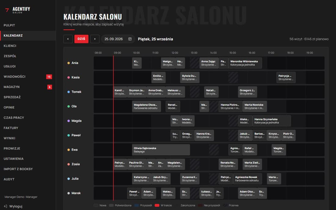 Agentify Salon